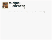 Tablet Screenshot of michaelchristian.com